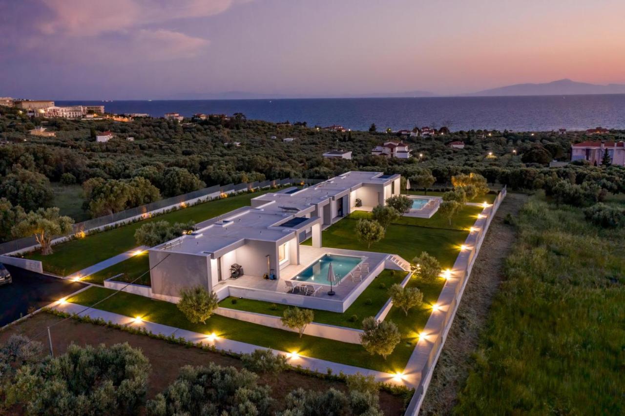 Merelia Luxury Villas - Halkidiki Неа-Муданія Екстер'єр фото